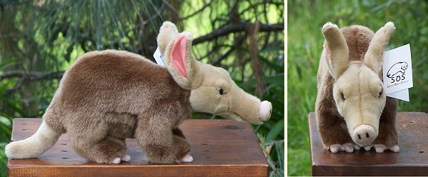 Leosco SOS Stuffed Plush Aardvark