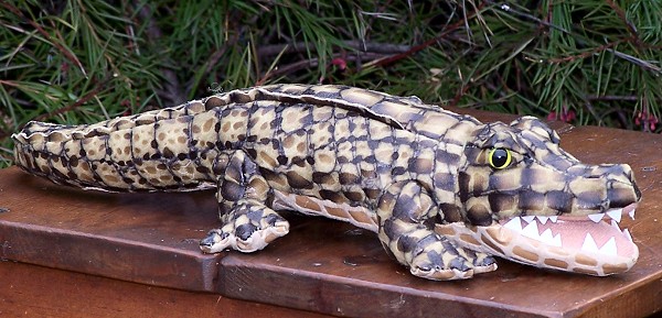 Sunny Stuffed Alligator