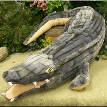 huge stuffed alligator