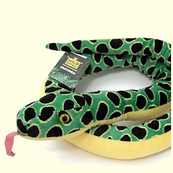 Wild Republic Plush Big Head Anaconda