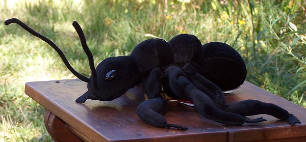 Sunny & Co. Stuffed Plush Black Ant