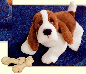 basset hound stuffed animal