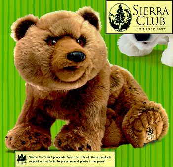 Stuffed Plush Grizzly Bears from Stuffed Ark