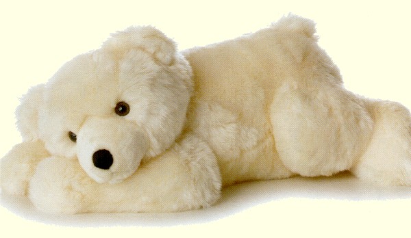 aurora polar bear stuffed animal