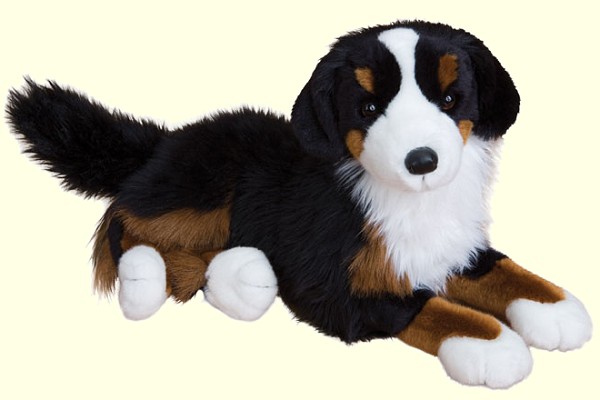 plush bernese mountain dog