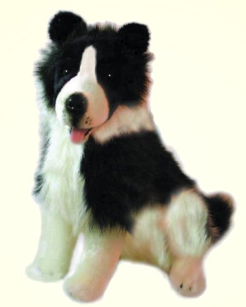 Bocchetta Tommy Plush Border Collie Stuffed Animal