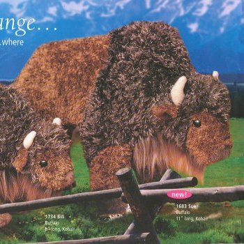 Douglas Sue Stuffed Plush Buffalo