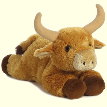 Aurora Toro Floppy Plush Bull