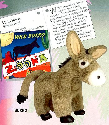 RGU Stuffed Plush Wild Burro