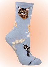 Cat Socks from CritterSocks.com