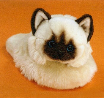 Stuffed Himalayan Cat Slippers - Stuffed Ark Corporation Stuffed Himalayan Cat Slippers - Stuffed Ark Corporation