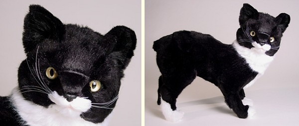 Stuffed Manx Cat