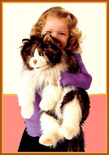 Folkmanis Stuffed Plush Ragdoll Cat
