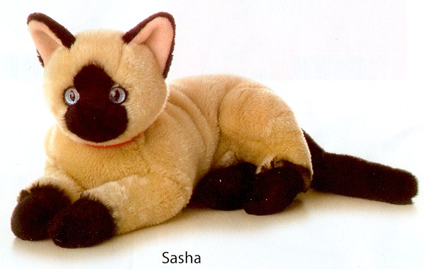 Stuffed Plush Siamese Cat From Stuffed Ark