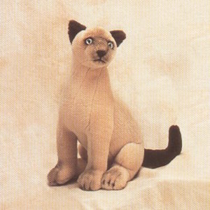 Stuffed Siamese Cat