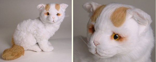 Piutre Stuffed Plush Turkish Van Cat