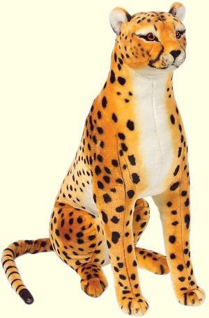 Melissa and Doug Lifelike Stuffed Plush Cheetah