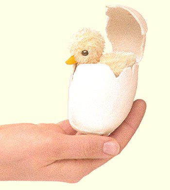 Folkmanis Chick and Egg