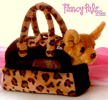 Fancy Pal 8 Inch Chihuahua with Pet Carrier