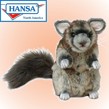 Hansa Stuffed Plush Chinchilla