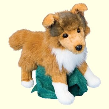 Stuffed Plush Collie Puppy from Stuffed Ark