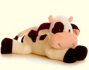 aurora plush cow