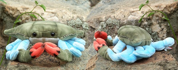 blue crab plush