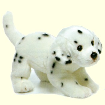 stuffed dalmatian puppy