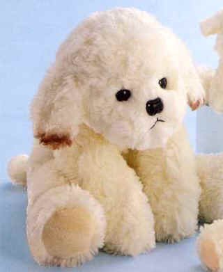 Large Muffin Stuffed Bichon