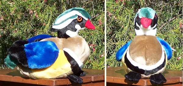 Cabin Critters Stuffed Plush Wood Duck