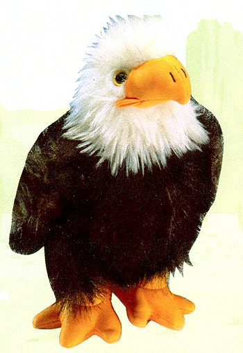 bald eagle stuffed animal