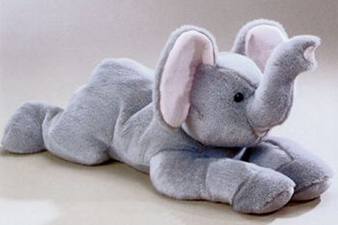 Aurora Super Ellie Stuffed Plush Elephant