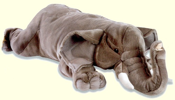 Wild Republic Cuddlekins Stuffed Plush African Elephant