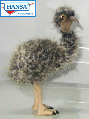 Stuffed Emu Chick from Hansa