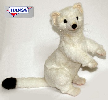 Hansa Stuffed Plush Ermine