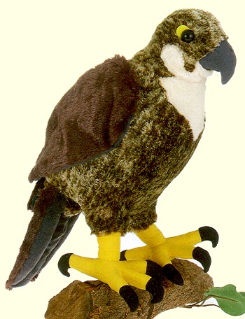 stuffed falcon