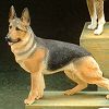 German Shepherd Sculpture