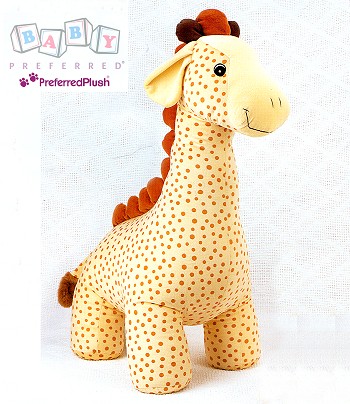 "Jerry" Stuffed Plush Giraffe