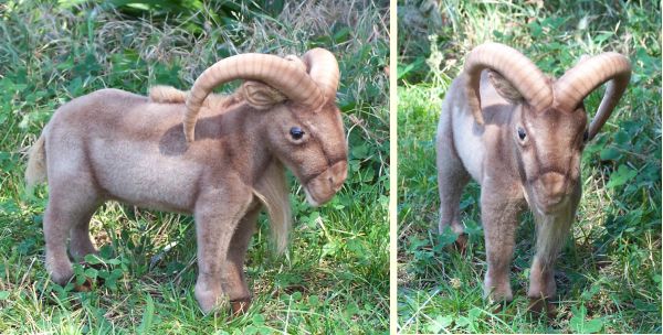 mountain goat stuffed animal