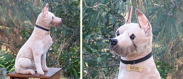 Wildlife Artists Stuffed Plush Great Dane