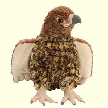 Wild Republic Stuffed Plush Red Tailed Hawk