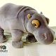 Baby Mashavu Stuffed Hippo