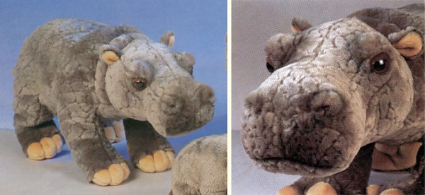 SOS Stuffed Plush Hippo