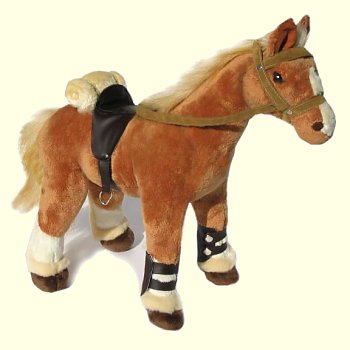 Bocchetta Sahara Plush Brabant Belgian Draft Horse Stuffed Animal