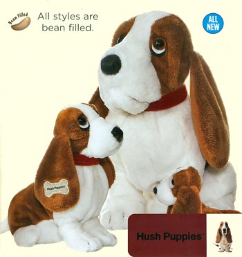 hush puppy stuffed dog