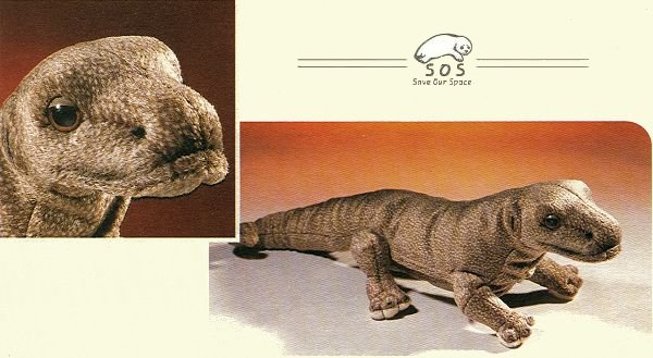 SOS Stuffed Komodo Dragon Collection