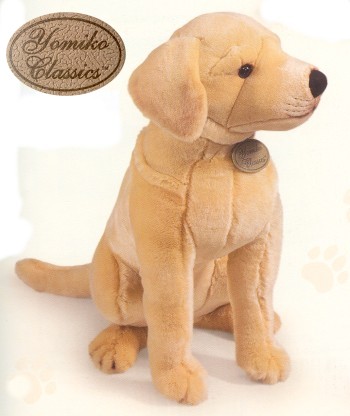 yellow labrador retriever stuffed animal