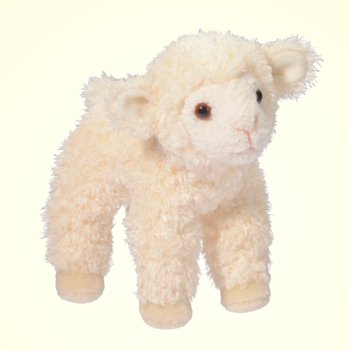 Douglas Little Bit Plush Lamb