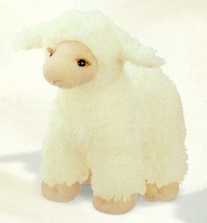 stuffed baby lamb