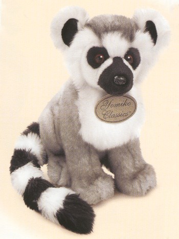 Russ Berrie Yomiklo Stuffed Plush Lemur